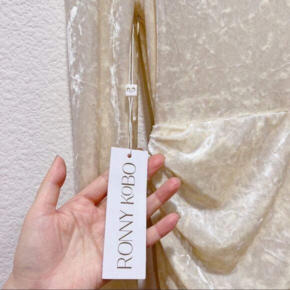 RONNY KOBO Adalee Dress In Ivory size XS - Picture 6 of 9